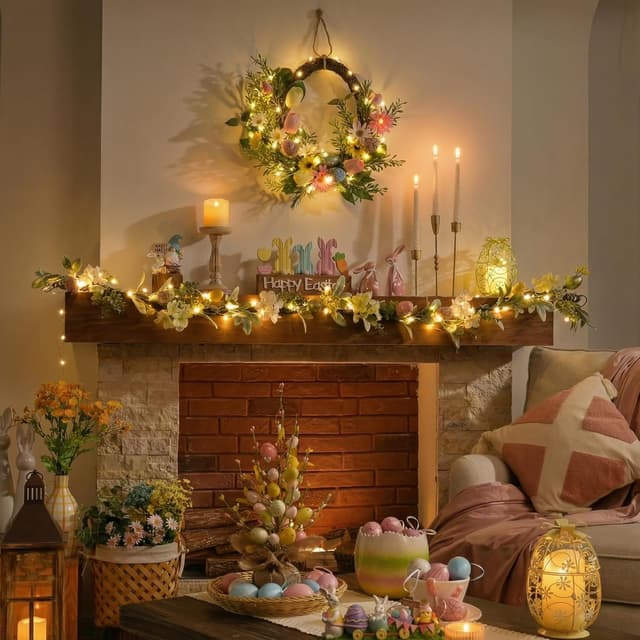 Thumbnail 6 de Valery Madelyn 16 Inch Easter Egg Wreath