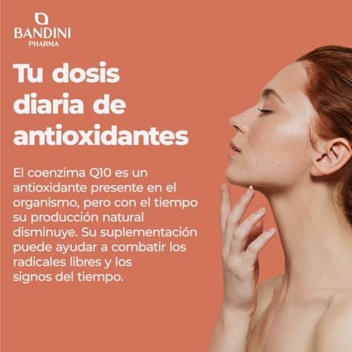 Thumbnail 2 de Bandini® Coenzima Q10 200mg 🍃 Antioxidante Natural, 120 Cápsulas