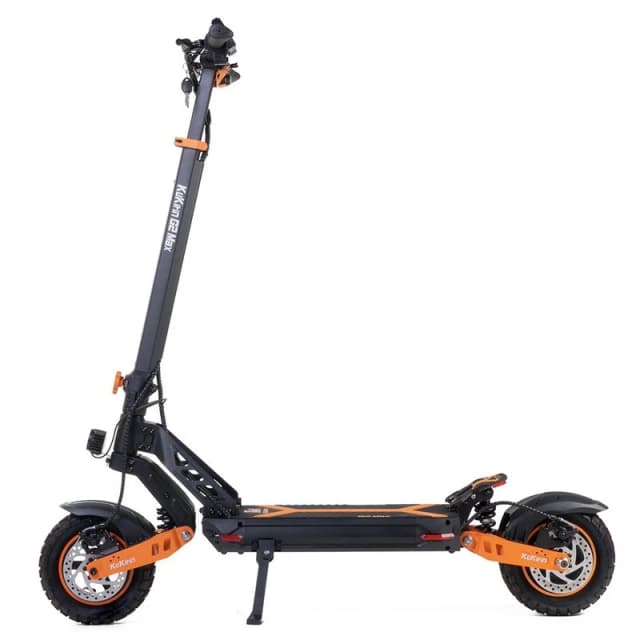 Detalle de Kukirin G2 Max Patinete Eléctrico 10" 1000W ⚡ Negro/Naranja