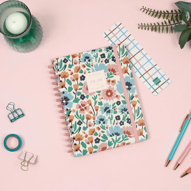 Detalle 2 de Finocam Agenda Moniquilla Dalia 12 meses