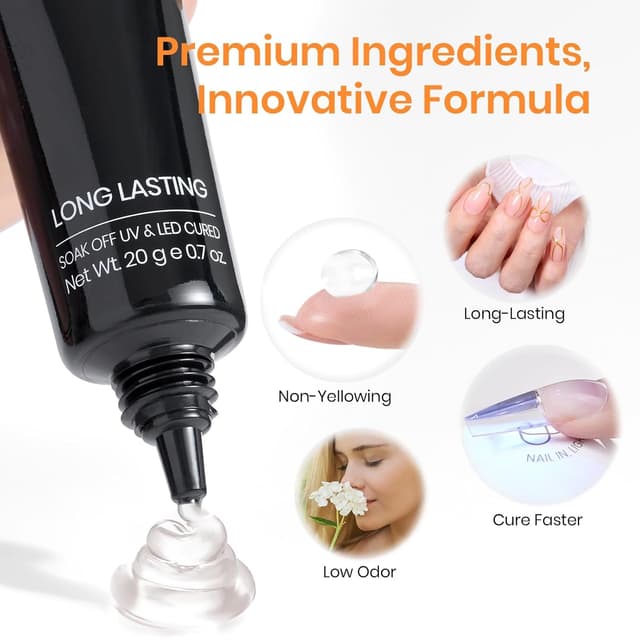 Thumbnail 3 de Beetles Nail Glue Gel for Acrylic & DIY Mani