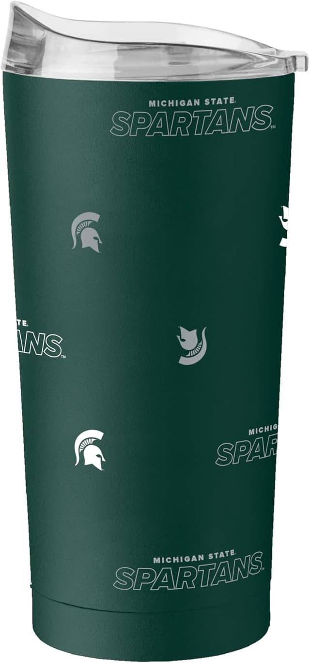 Detalle 2 de Logo Brands NCAA Native Icons 20 oz Double-Wall Vacuum Insulated Stainless Steel Tumbler