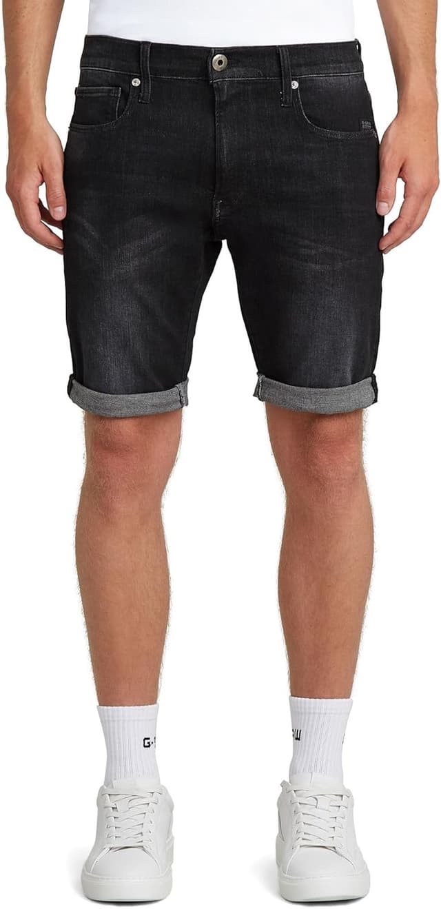 Detalle de Hommes 3301 Slim Denim Shorts