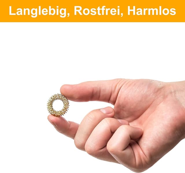 Detalle 2 de VONERO Premium Akupressurringe 12er Set đ