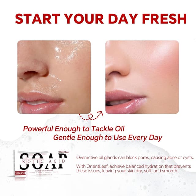 Detalle 2 de ORIENTLEAF Kojic Acid Soap 3-pack