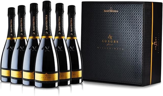 Detalle de Sant'Orsola Prosecco DOC LX Brut Vino Espumoso Italiano 🍾 — 6x750ml