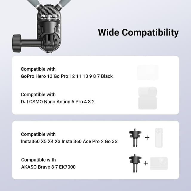 Detalle 1 de NEEWER neck mount for POV vlogging GP49