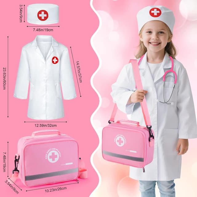 Thumbnail 6 de Sundaymot Doctor Kit 34 Pieces for Toddlers