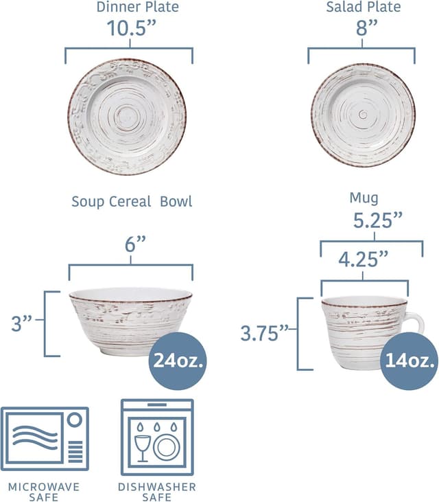 Thumbnail 2 de Pfaltzgraff Trellis 16-Piece Dinnerware Set ⚙