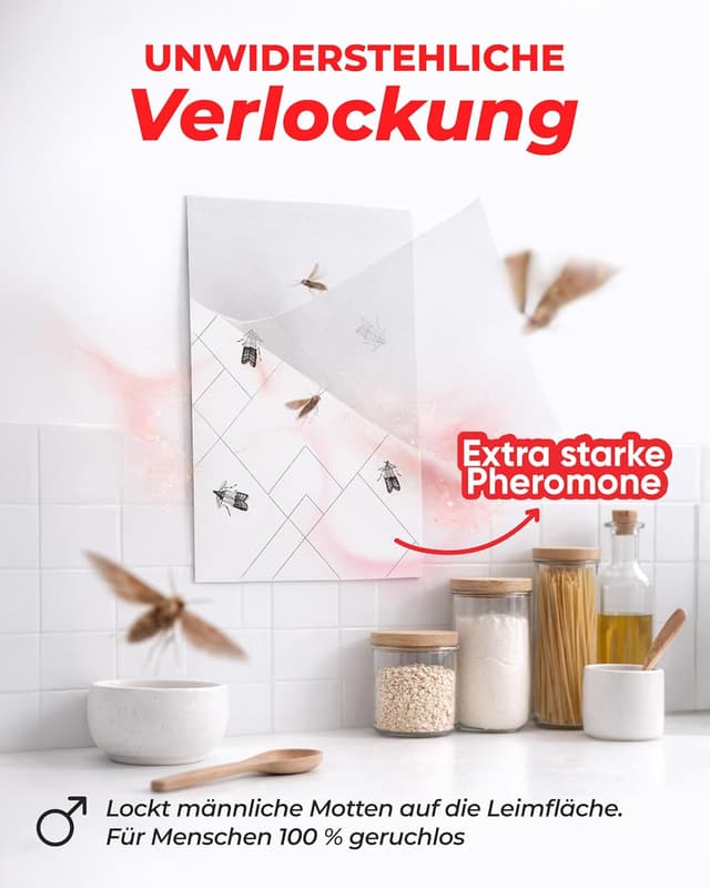 Detalle 1 de PIC Lebensmittelmotten Falle - effektive Mottenfalle