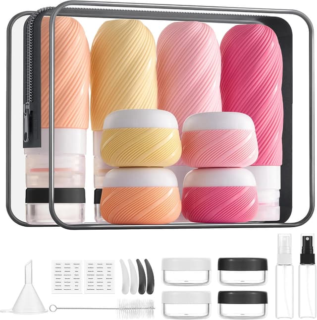 Imagen de 23 Pack TSA Approved Travel Bottles 23 for Toiletries en OfertitasTOP