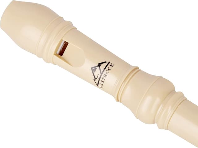 Detalle 2 de EASTROCK Blockflöte Diskant Sopranblockflöte in C (deutscher Griff), 3-teiliges Anfängerinstrument