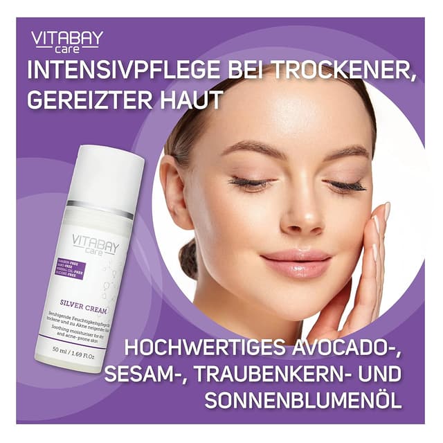 Thumbnail 2 de Vitabay Silver Cream 50 ml gegen Akne