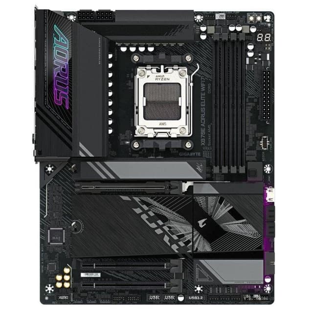 Detalle 2 de Gigabyte X870E AORUS ELITE WIFI7 placa base