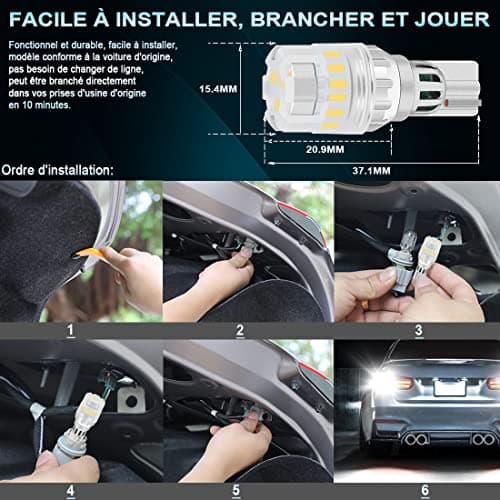 Thumbnail 5 de XELORD Ampoules T15 16W 6000K ⚡