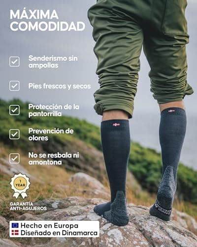 Detalle de DANISH ENDURANCE Merino hasta la rodilla