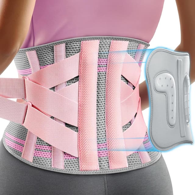 Imagen de Rückenstützgürtel für Damen XXL Rosa en OfertitasTOP