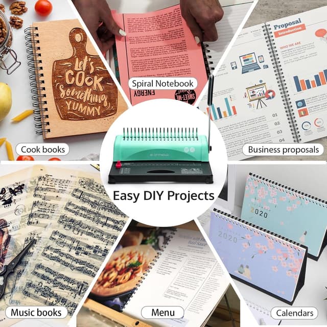 Thumbnail 5 de OFFNOVA Bindemaschine 450 Blatt