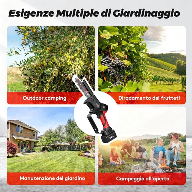 Thumbnail 5 de Laecabv Mini Motosega 6 inch per potatura