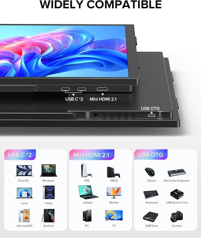 Thumbnail 6 de UPERFECT Portable Monitor 4K 18.4 inch