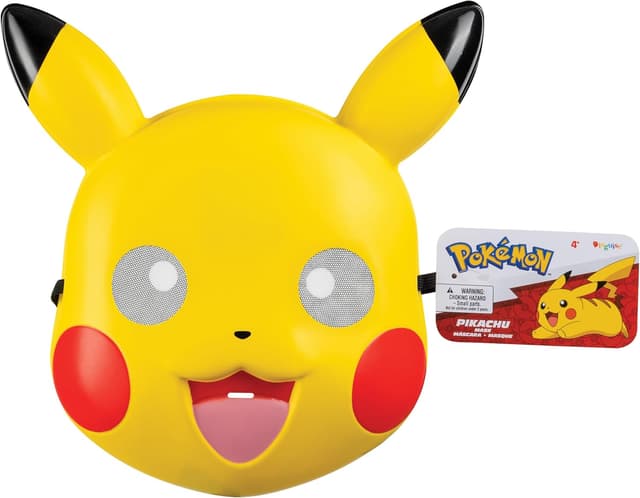 Detalle 2 de PokĂ©mon Masque Pikachu Enfant 4 ans+ đ