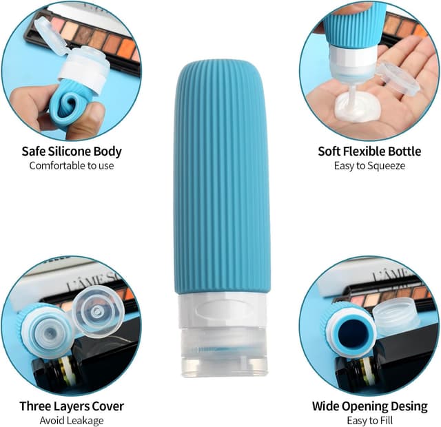 Detalle de Mrsdry Travel bottles set 16 pack