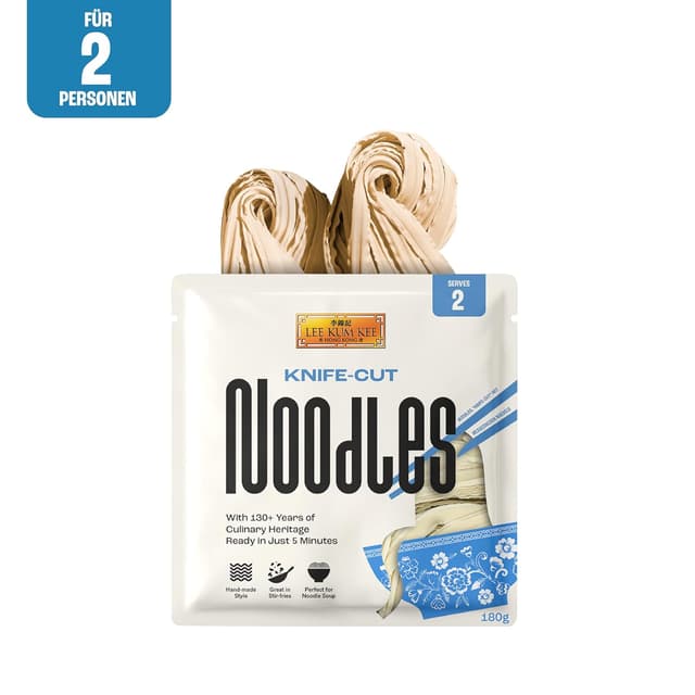 Detalle 1 de LEE KUM KEE Knife-Cut Nudeln 6x180g đ