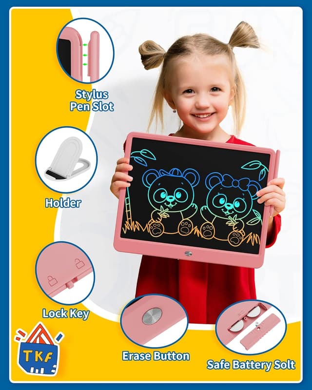 Detalle de TEKFUN 15-inch LCD writing tablet for kids