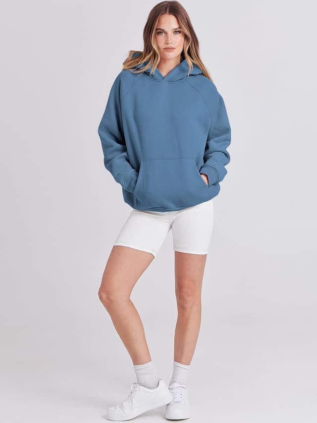Detalle de ANRABESS Women Hoodies Oversized Fleece 2025 🍂