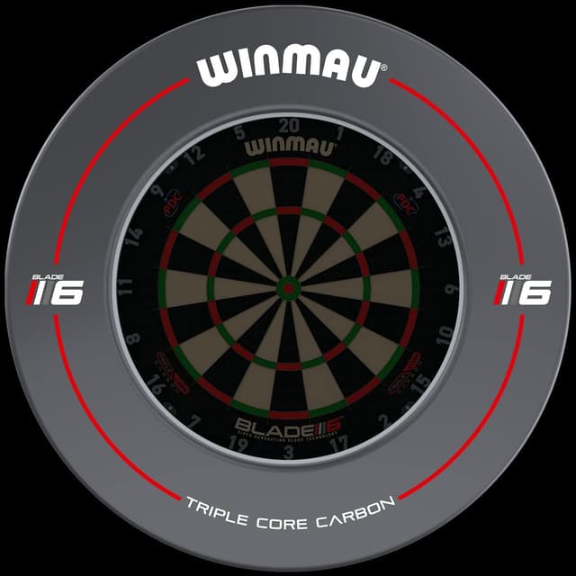 Detalle 2 de Winmau Pro-Line Surround: protezione e bordo per freccette, diametro 43,6 cm (interno) / 67,5 cm (esterno)