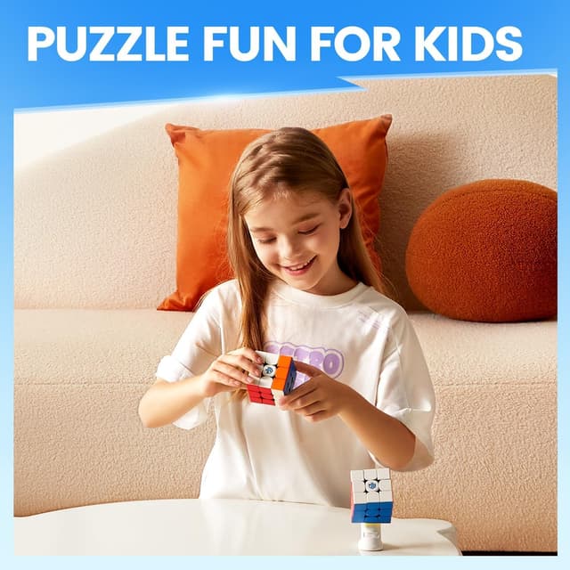 Thumbnail 4 de GAN 356 M magnetic 3x3 speed cube 🧩