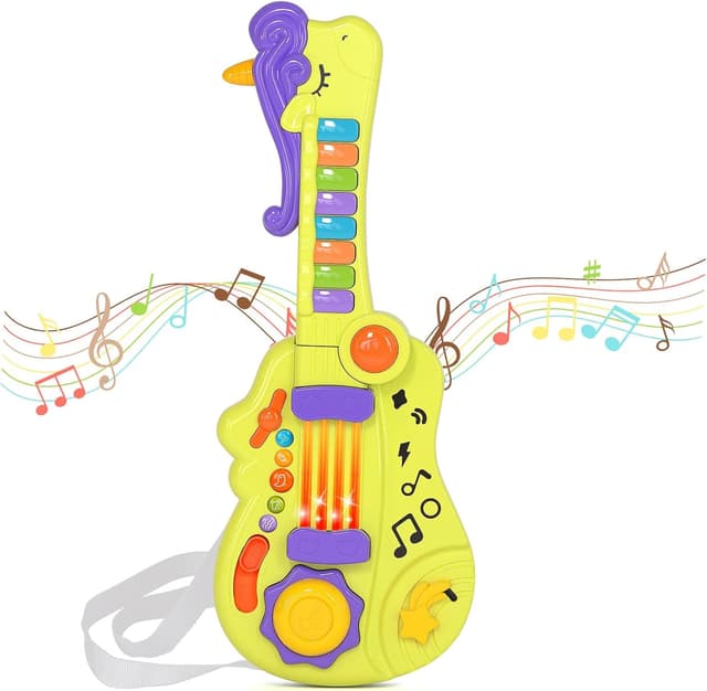 Detalle de Shayson kids guitar toy 3 in 1