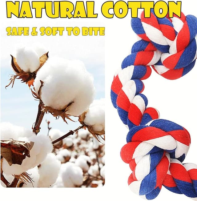 Thumbnail 3 de Speedy Panther Indestructible Dog Rope Toy 90cm