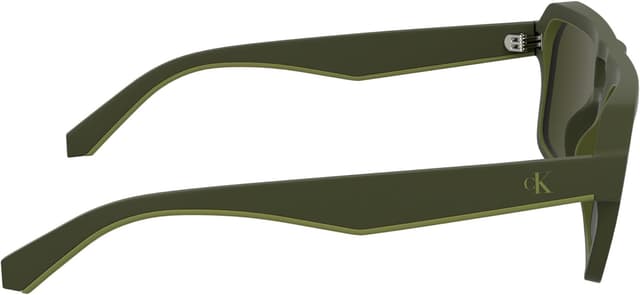 Thumbnail 6 de Lunettes Calvin Klein Jeans modèle C en monture double pont matte khaki (RXable)