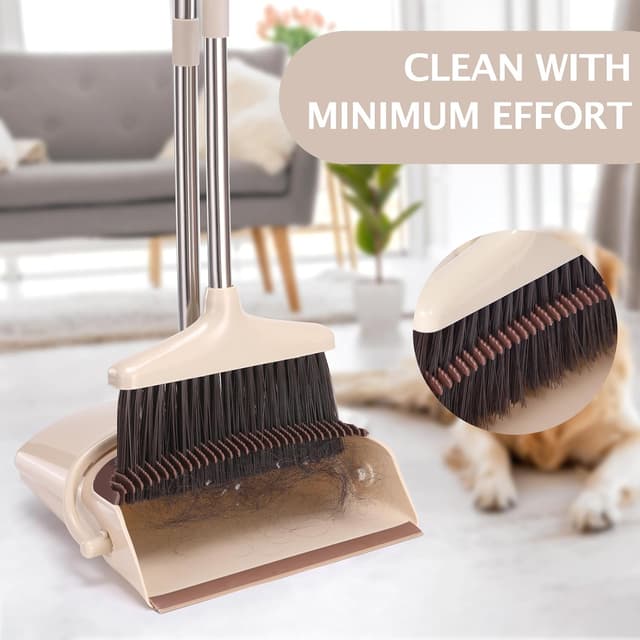 Thumbnail 5 de XXFLOWER Long Handle Dustpan and Brush Set