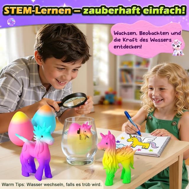 Thumbnail 5 de Einhorn Schlüpft Regenbogeneier 6er Set 🐣