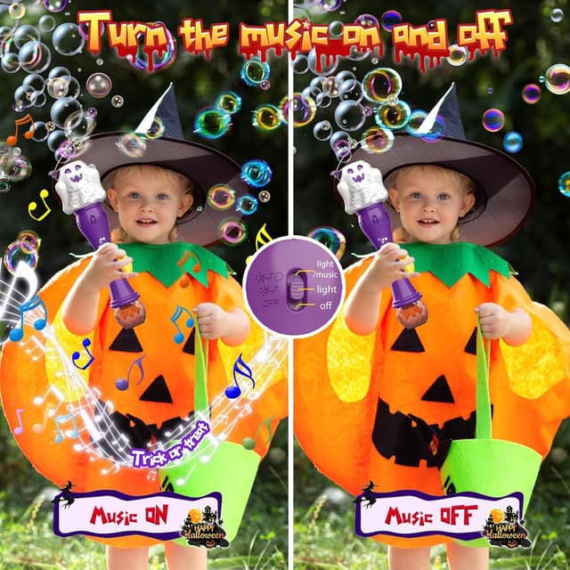 Thumbnail 2 de PANACARE Halloween Seifenblasenstab 10000+ Blasen