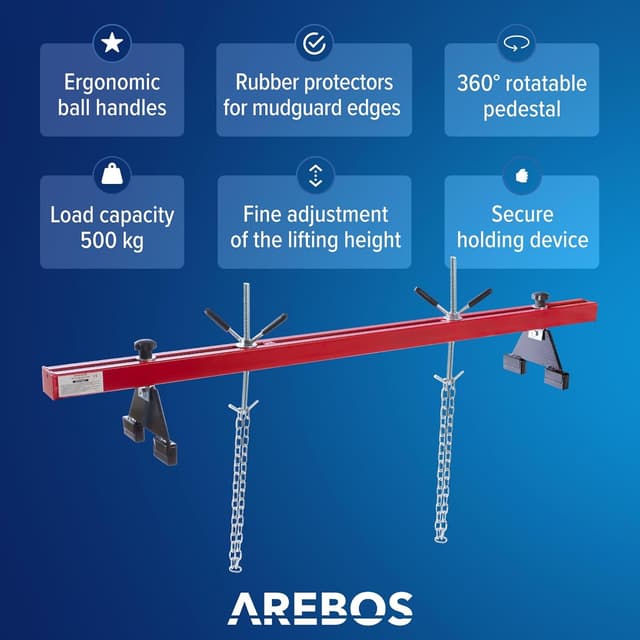 Thumbnail 2 de Arebos Puente de Motor 500kg 730–1480mm