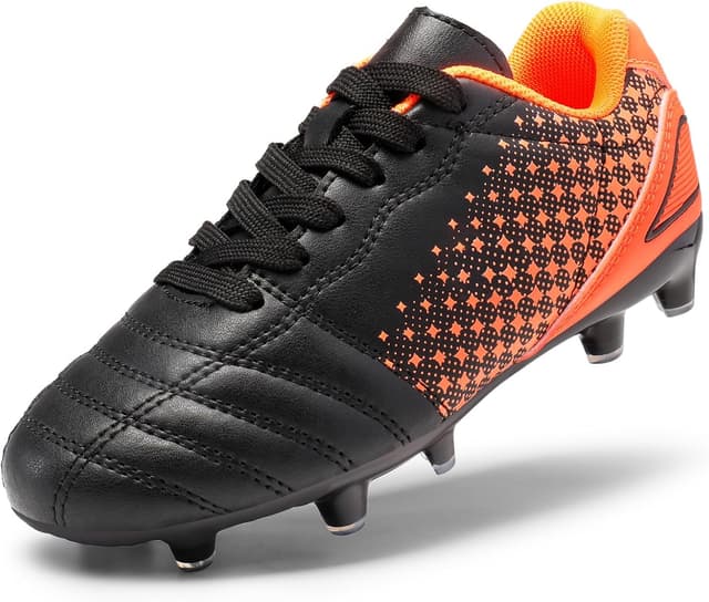 Detalle de DREAM PAIRS Boys & Girls Outdoor Sport Football Shoes Soccer Cleats (Little/Big Kid)
