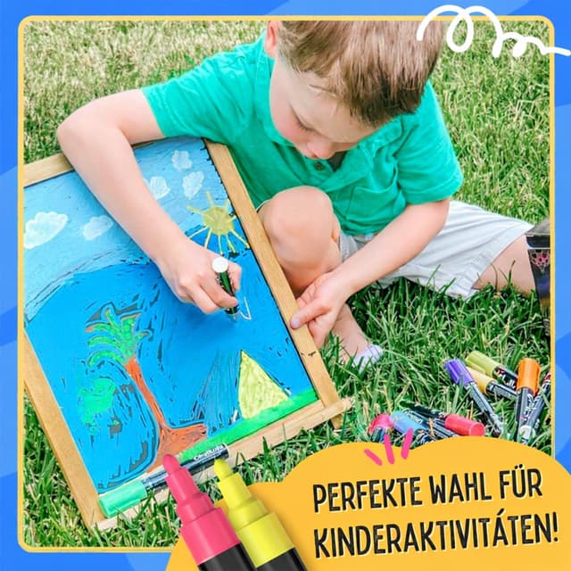 Thumbnail 5 de Chalkola 21 Kreidestifte 21 Stifte 6mm