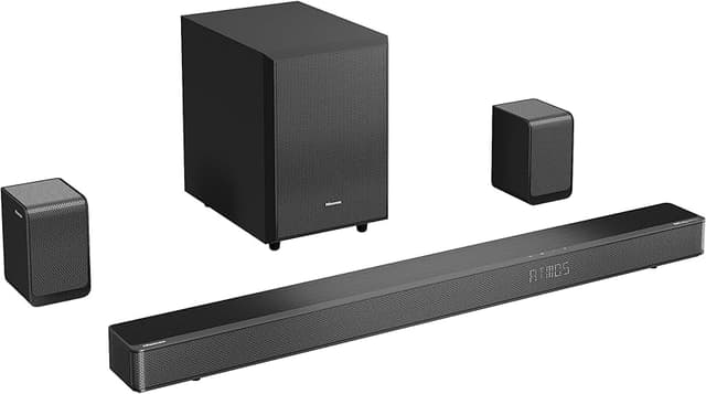 Detalle 2 de Hisense AX5125H Barra de Sonido 5.1.2 con Dolby Atmos 🔊