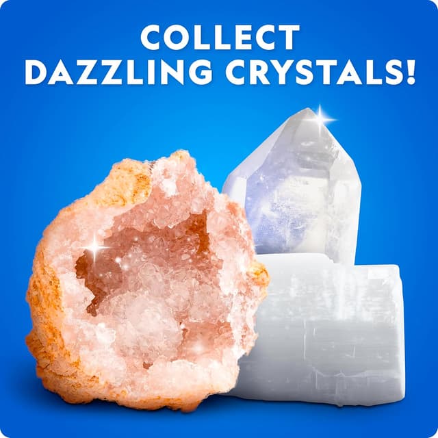 Detalle de National Geographic Rock Collection Box 300-piece rock kit 🪨