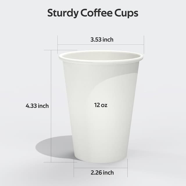 Detalle 2 de Dealusy 12 oz leak free coffee cups