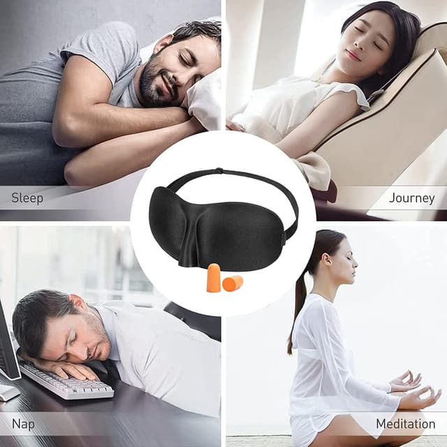 Thumbnail 4 de Viedouce Antifaz de Dormir 3D 😴, Ajustable y Cómodo