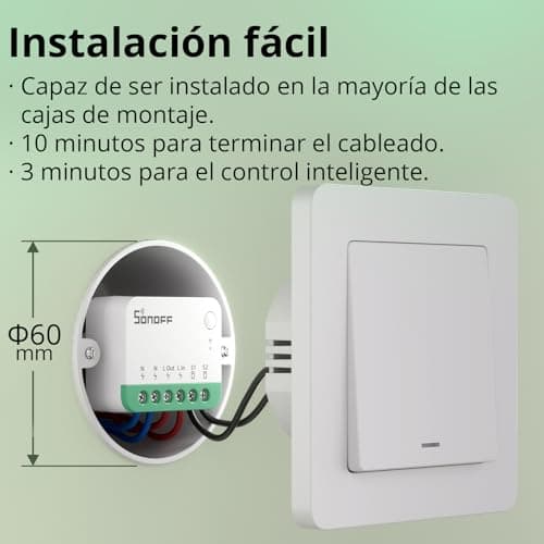 Thumbnail 2 de SONOFF Matter Interruptor WiFi Inteligente, requiere neutro 🏠