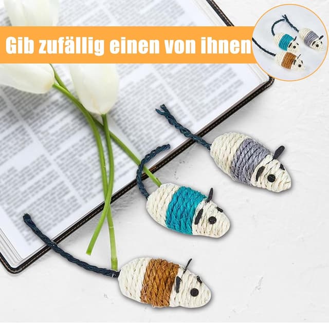 Thumbnail 3 de YeaHapiday Sisal Rope 50m 6mm for cat scratching post 🐱