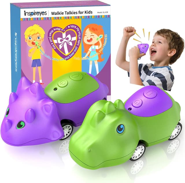 Detalle de Inspireyes walkie talkie dinosauro 2