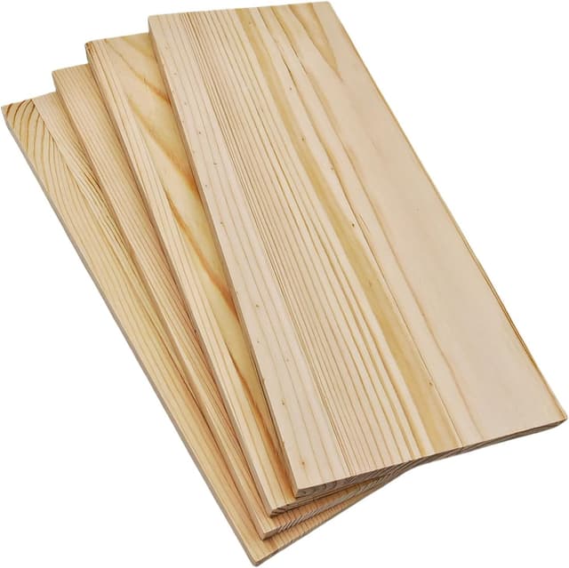 Detalle de Anktily Rechteckige Holzbretter 25 x 10 x 1 cm