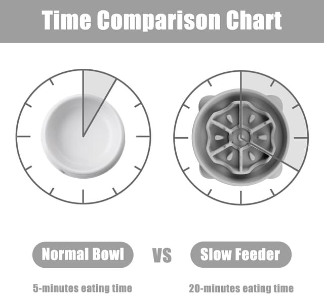 Detalle 1 de Slow Feeder dog bowl 27cm, Large