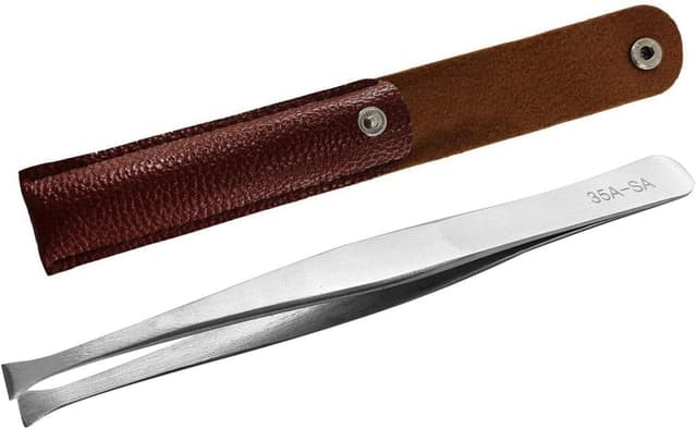 Thumbnail 5 de Stainless Steel Flat Spade-Tip Tweezers